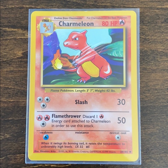 Pokemon | Toys | Pokmon Base Set Charmeleon Card 995 2412 | Poshmark Pokemon | Toys | Pokmon Base Set Charmeleon Card 995 2412 | Poshmark